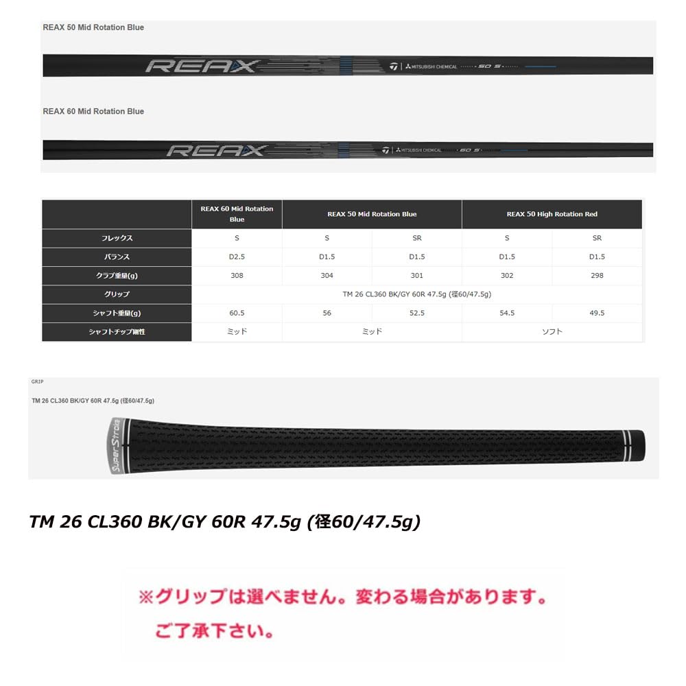 Amazon | 【シャフト／±2°用】 テーラーメイド スリーブ付きシャフト